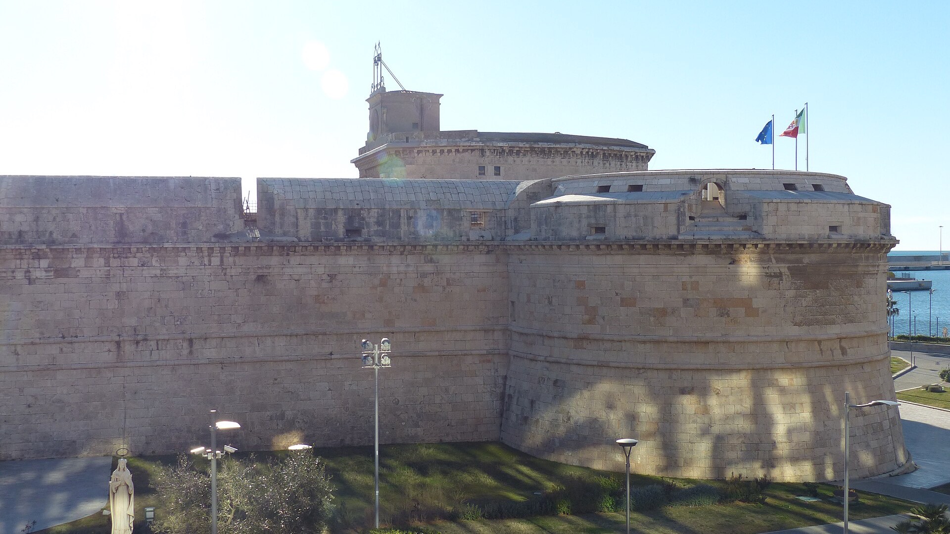 Civitavecchia to Rome Fiumicino Airport scenic route